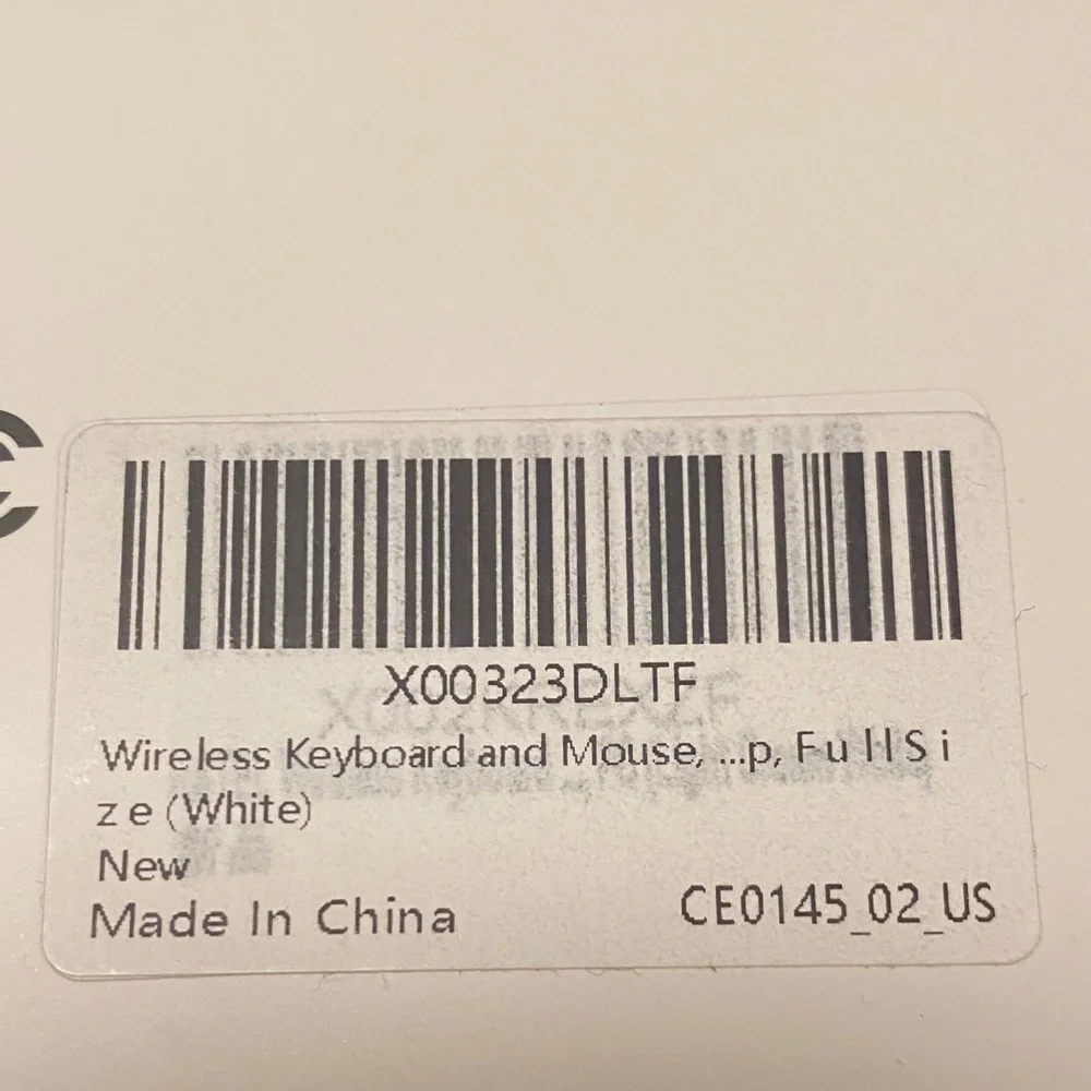 Source Unknown Wireless Combo Keyboard - Black